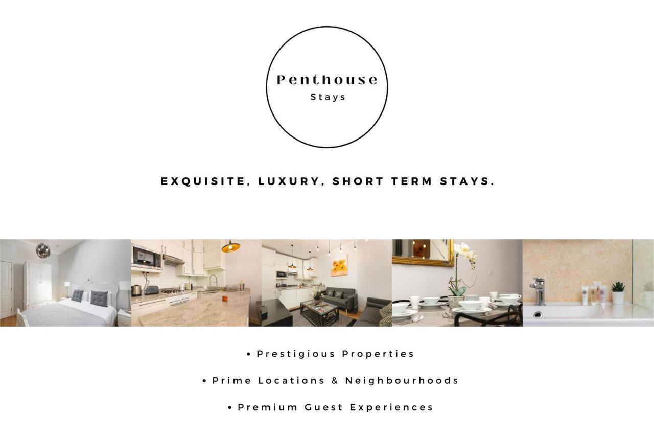 Penthousestays Notting Hill - Spacious 3 Bedroom King Bed Apartment - Near Portobello Road & Kensington High Street London Eksteriør billede